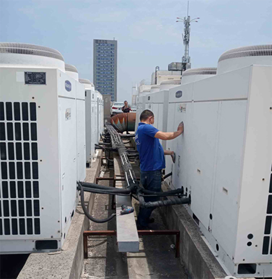 景县中央空调制热和不制冷系统维修方法